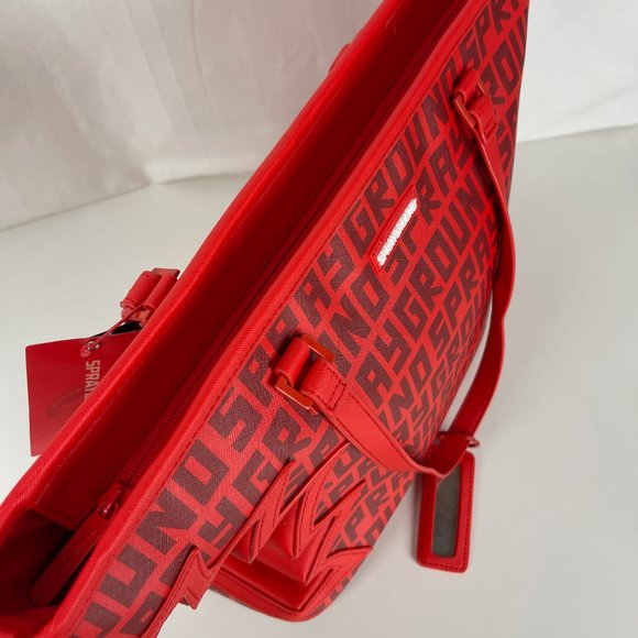 New Sprayground Infared Shark Bite Tote - Picture 6 of 11